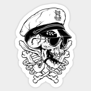 Death Captain Sticker